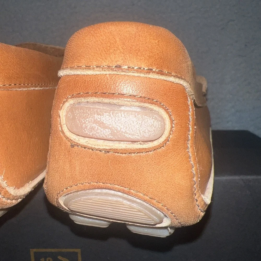 Allen Edmonds Daytona Men's Sz‎ 9 Tan Leather Hand Sewn Driving Moc/Loafer 50430